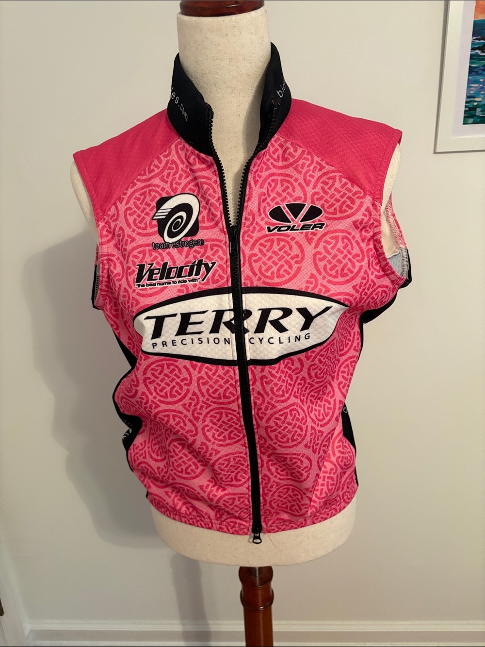 Terry Women's Pink Cycling Vest - Sleeveless Performance Shell